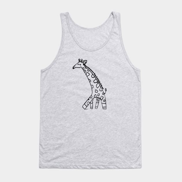 giraffe Tank Top by Roocolonia